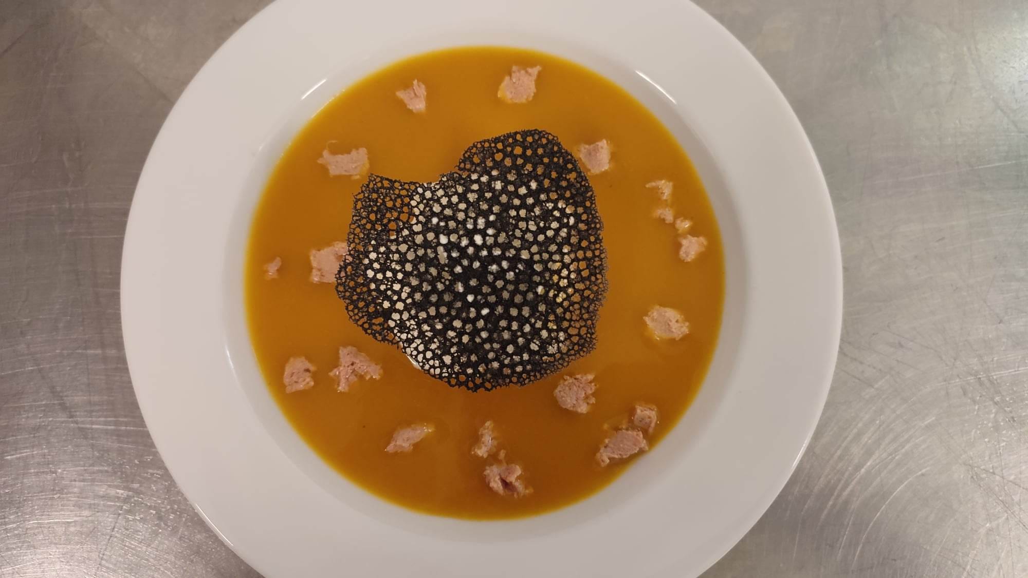 POTAGE entrée pour repas baptême giez