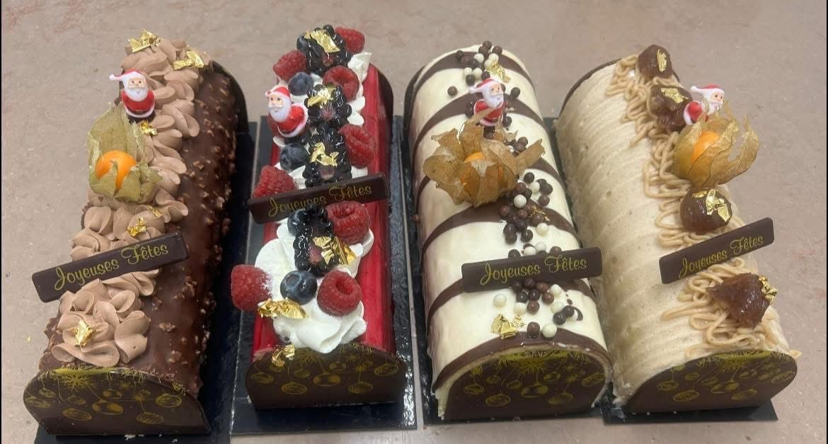 bûche de noël bûches fêtes de fin d'année talloires