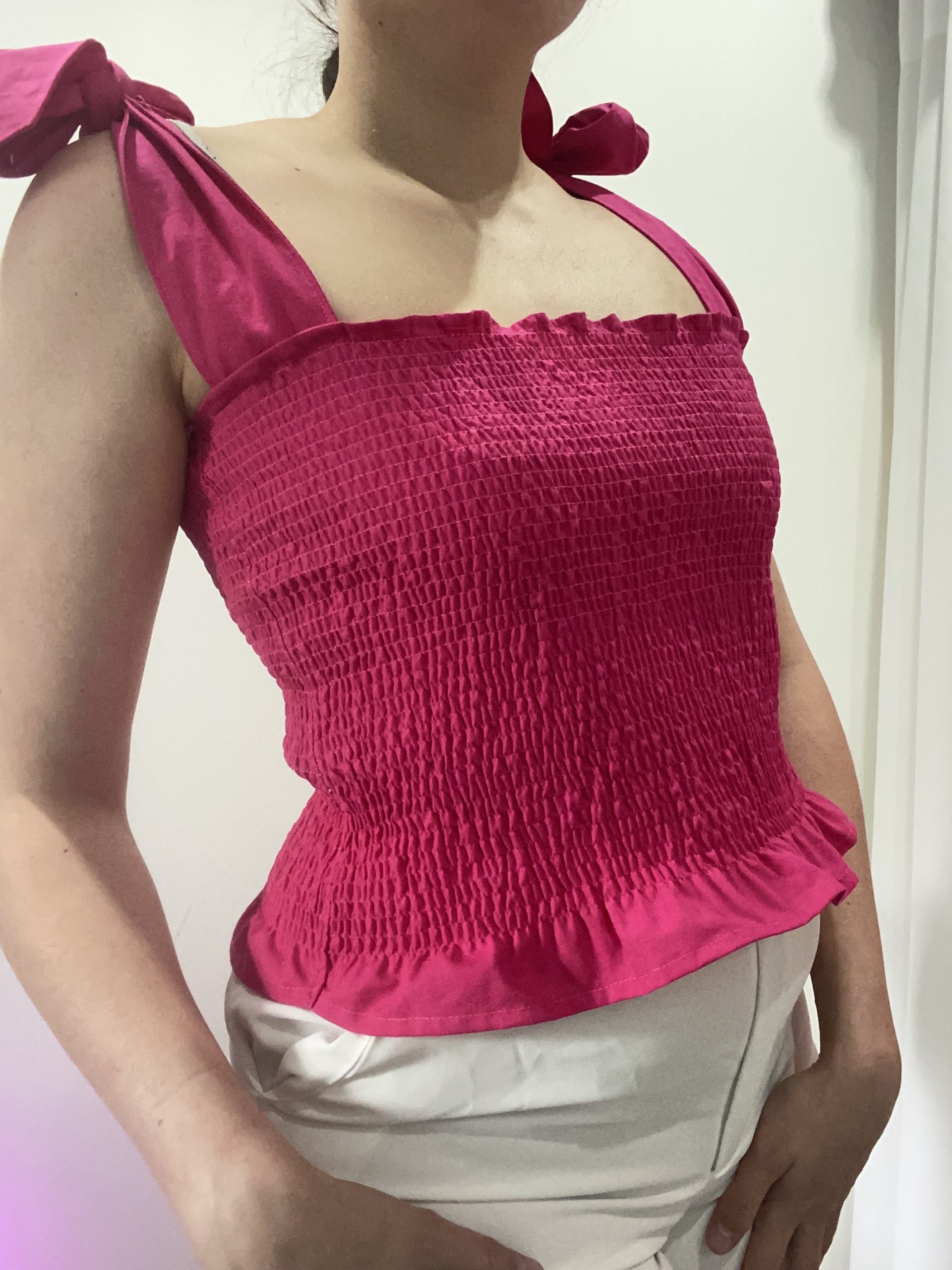 haut floqué haut floqué couture handmade femmes giez