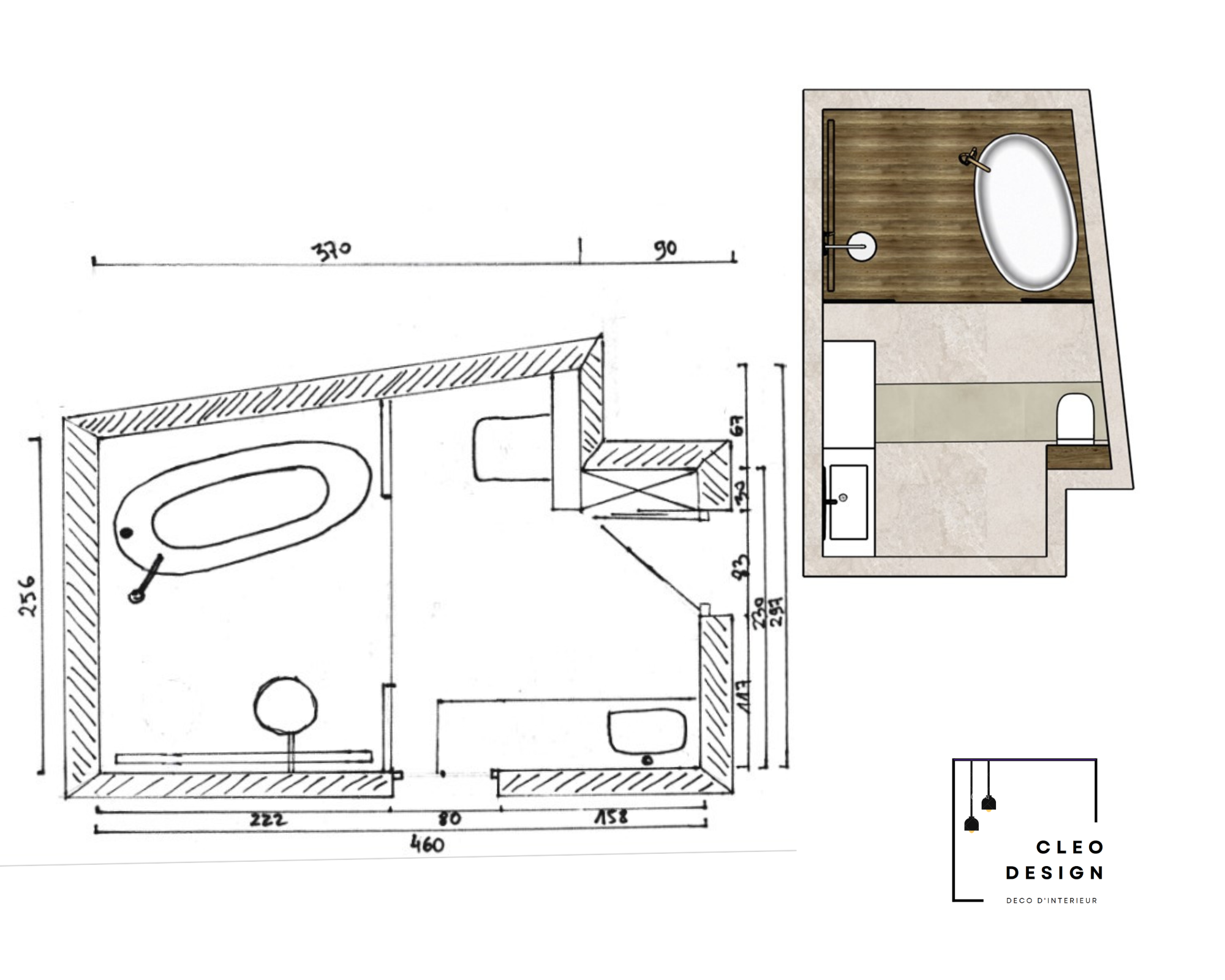 plan architecture pour réaménagement plan architecture intérieure samoëns