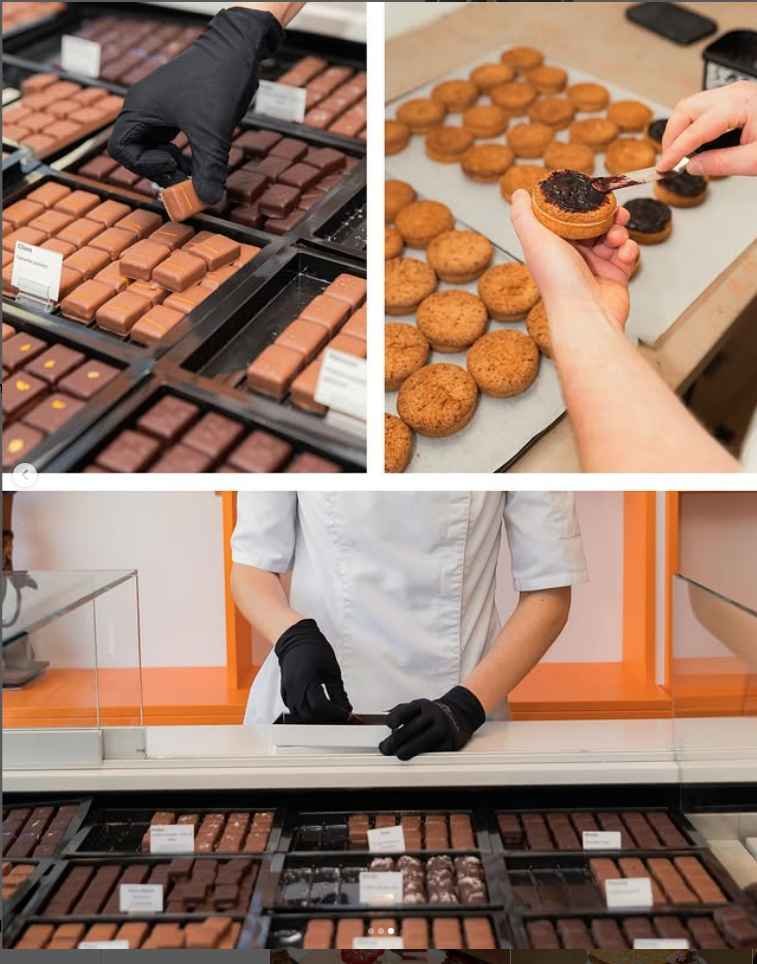 préparation de chocolats artisanaux annecy