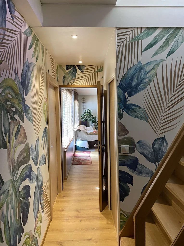 papier peint salon doussard