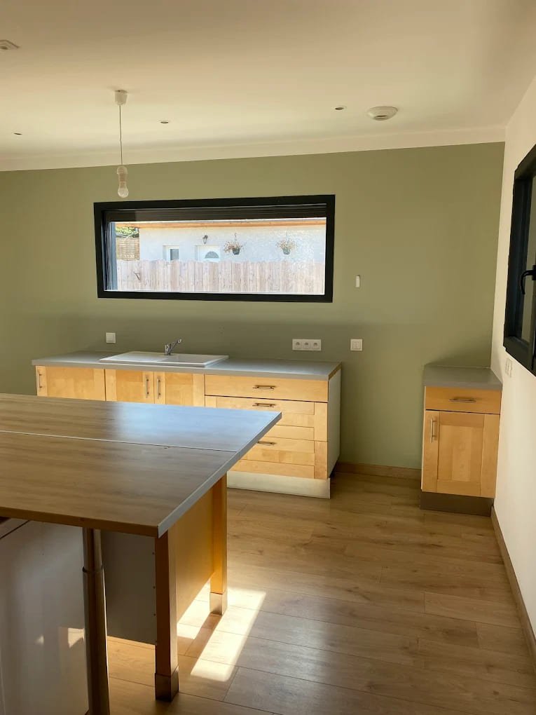 cuisine peinture intérieure evires