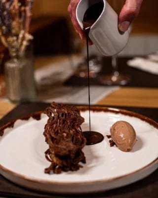 dessert chocolaté restaurant poisy