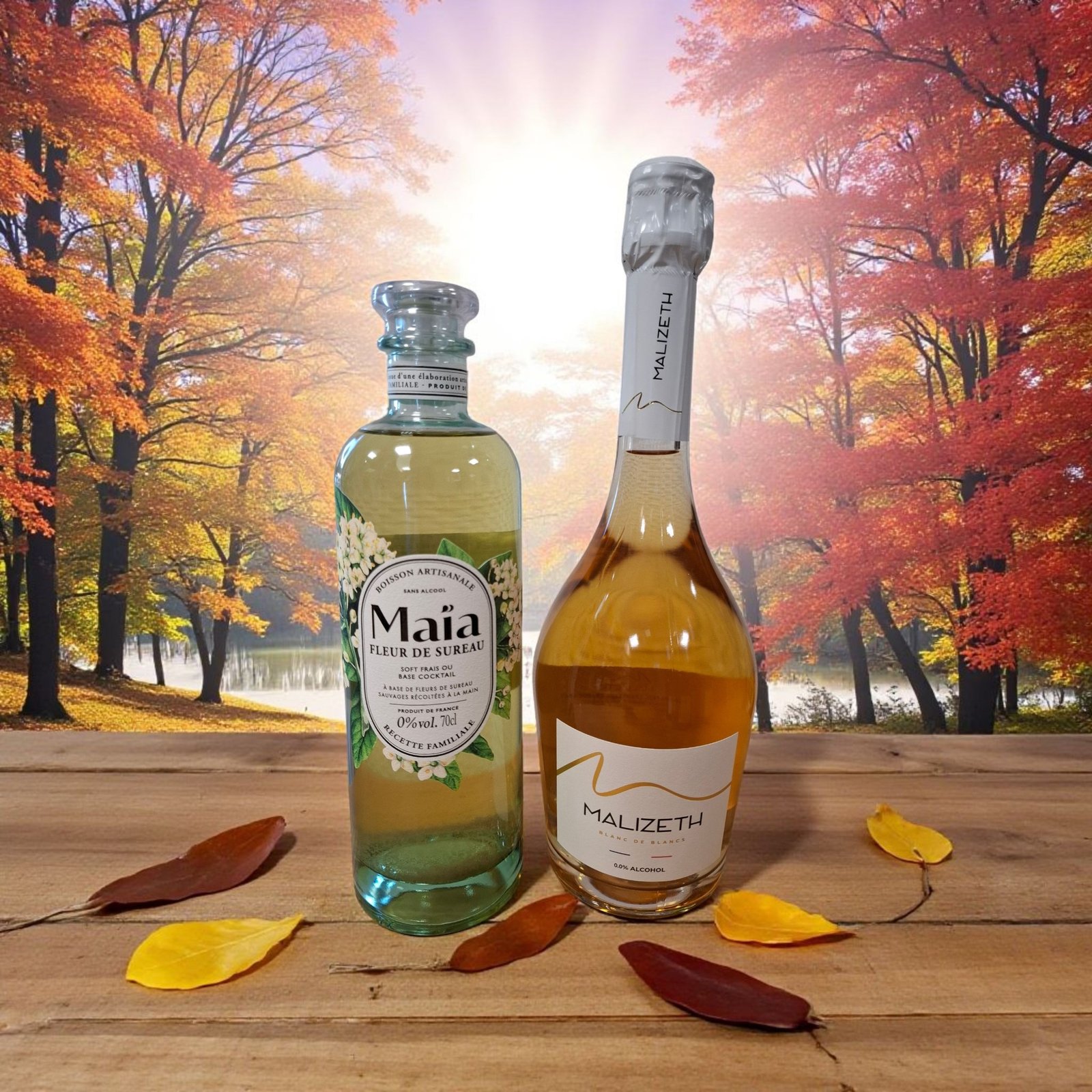 le plaisir d'une boisson sans alcool festif veyrier du lac