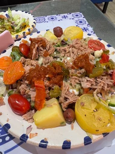 entrée de salade tunisienne pringy